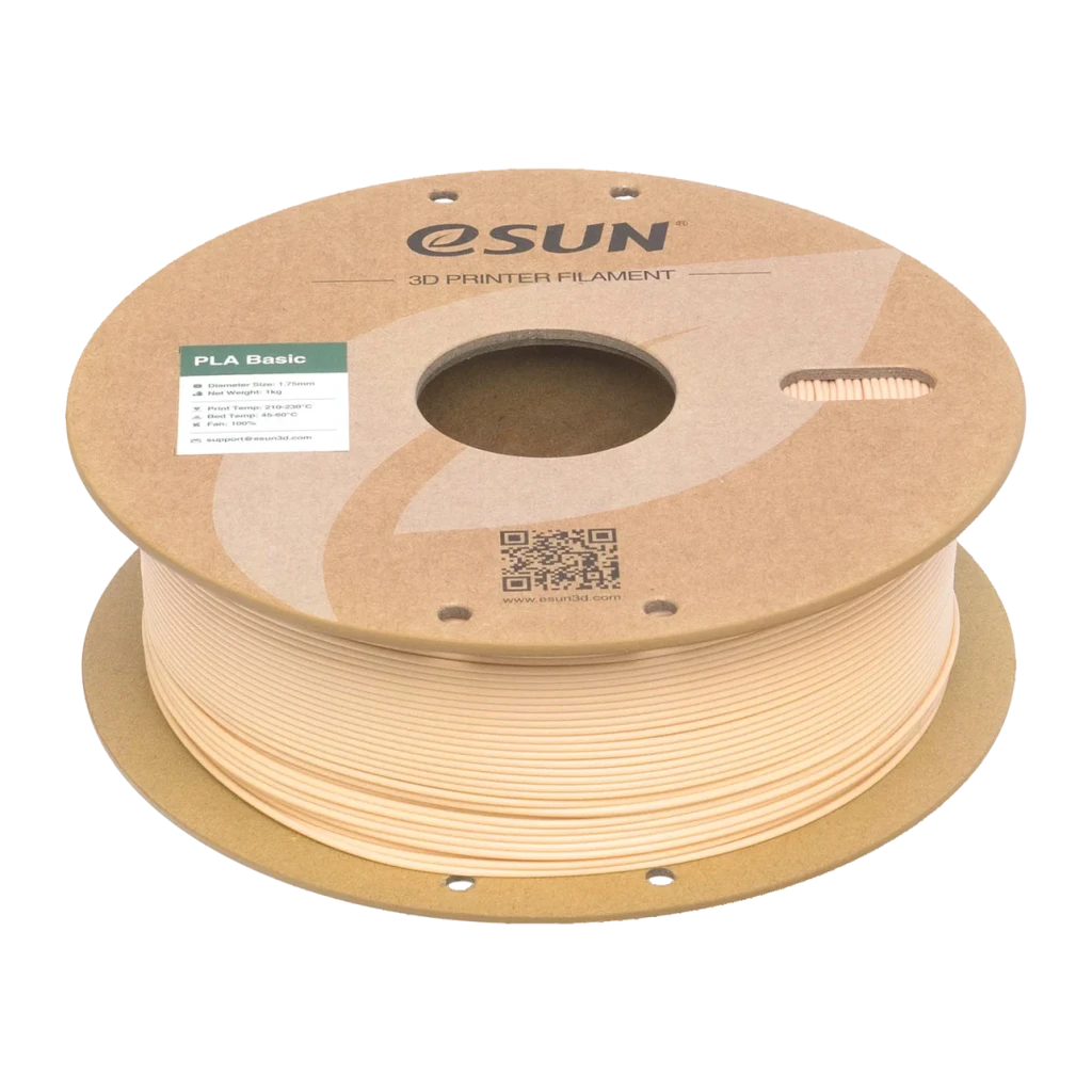 Esun Filamento PLA Basic 1,75 mm Beige 1 kg - detalhe 3