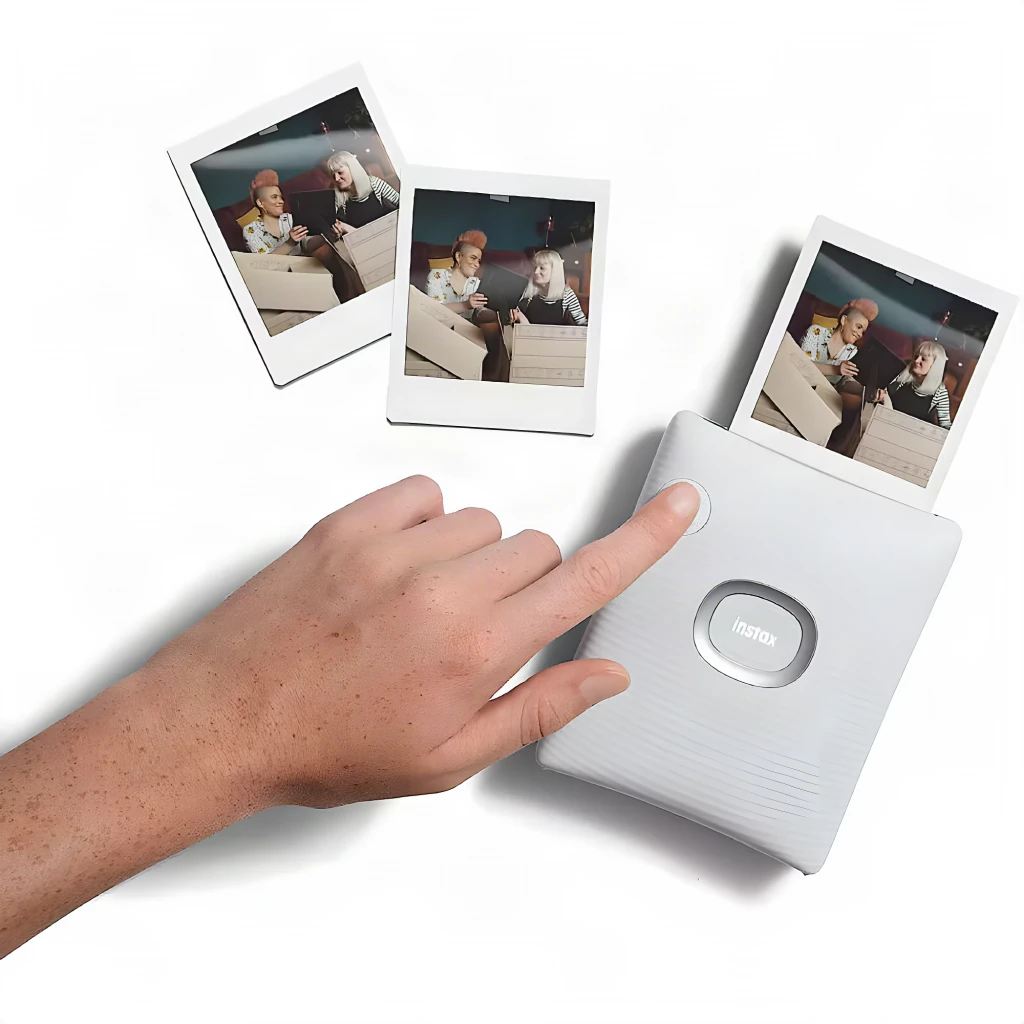 Fujifilm Impresora fotográfica Instax Square Link si - conectividad = Bluetooth (sin Wi-Fi) | la impresora se controla desde