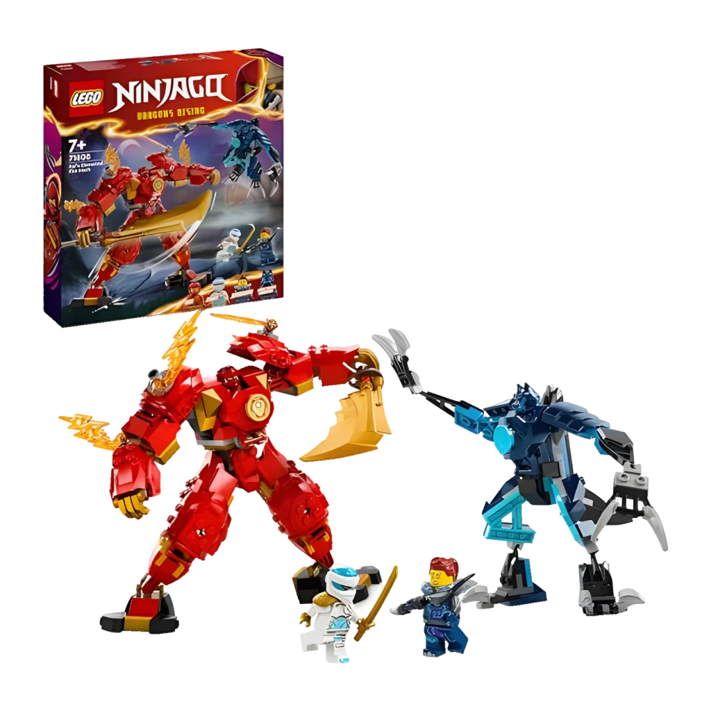LEGO Ninjago 71808 Mech de Fuego de Kai rojo - vista principal - Ítem1