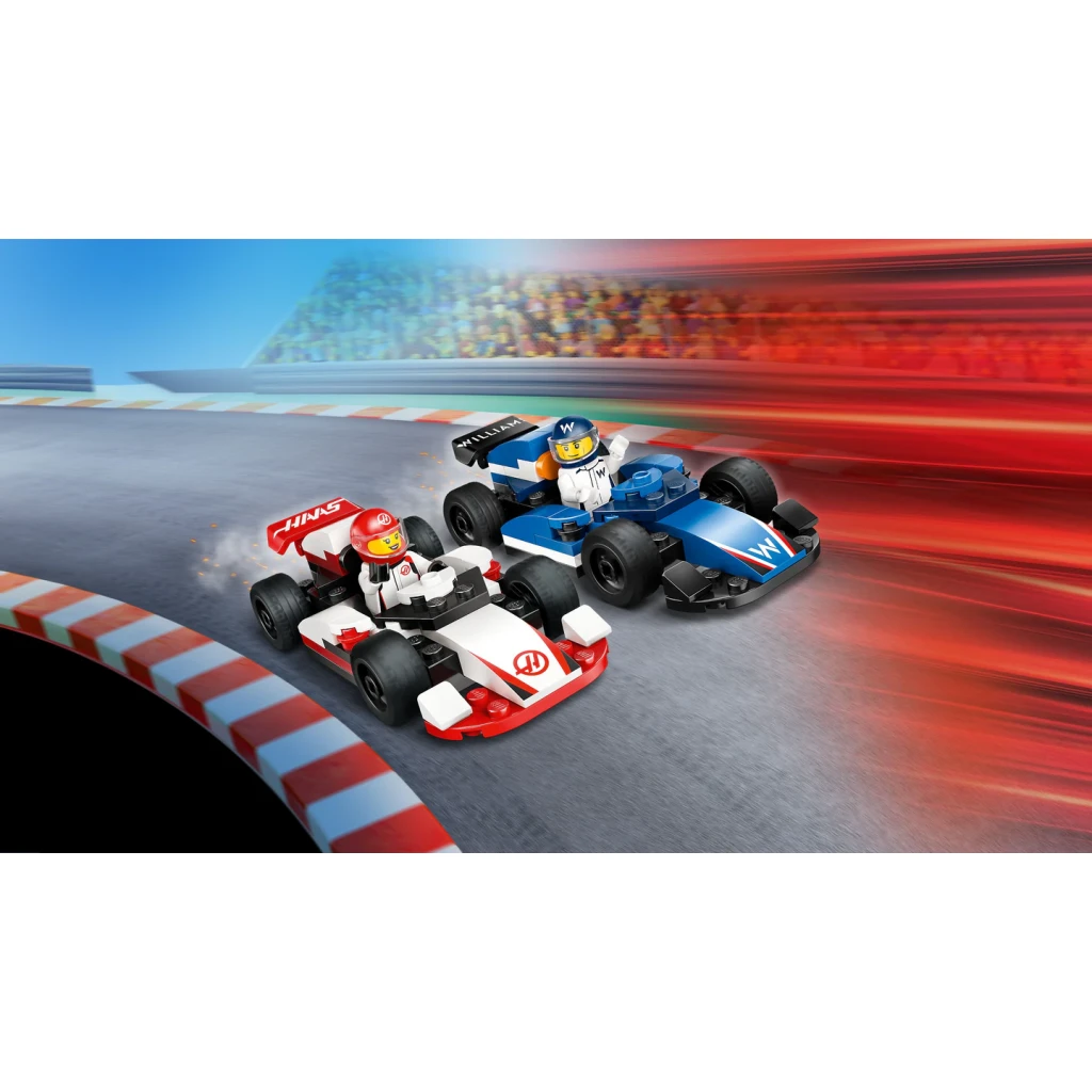 LEGO City 60464 F1 Williams Racing y Haas F1 Coches de Carreras multicolor - vista principal - Ítem5