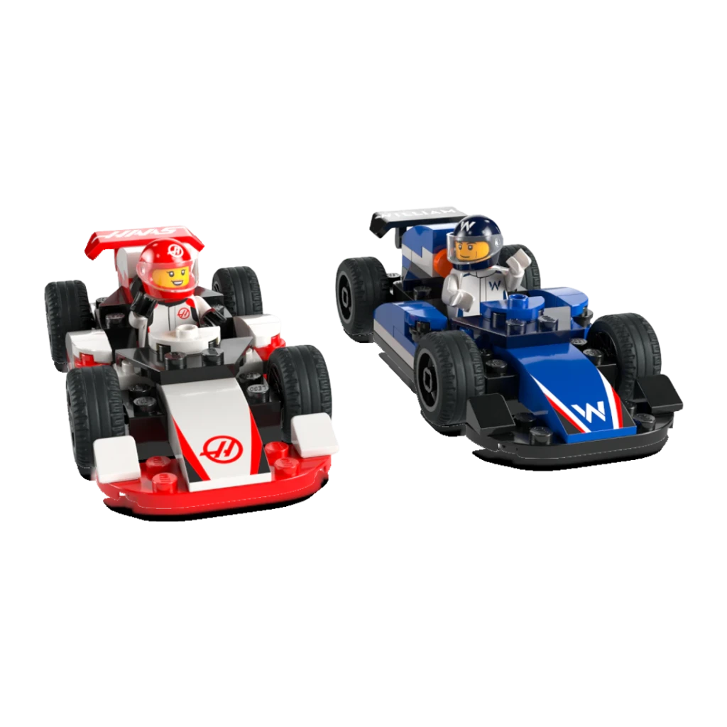 LEGO City 60464 F1 Williams Racing y Haas F1 Coches de Carreras multicolor - vista principal - Ítem2