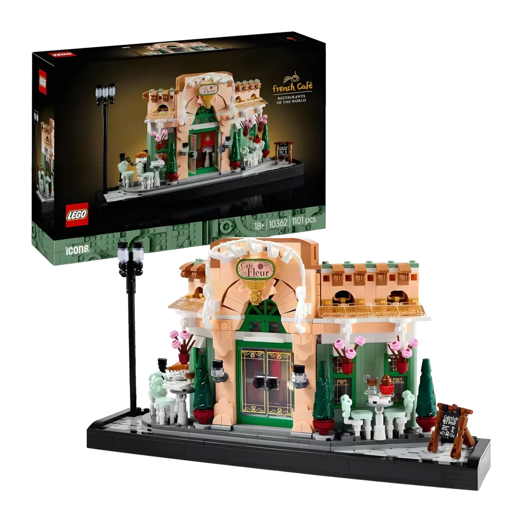 LEGO Icons Café Francés 10362 marron - vista principal - Ítem2