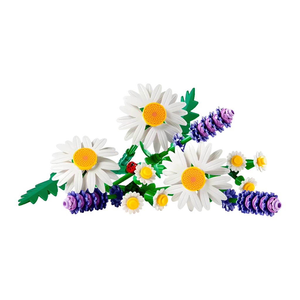 LEGO Botanicals 11508 Margaritas multicolor - vista principal - Ítem1
