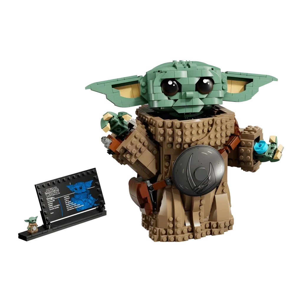 LEGO Star Wars 75446 Grogu Aprendiz del Mandaloriano - 1200 piezas que dan como resultado una figura construida de
