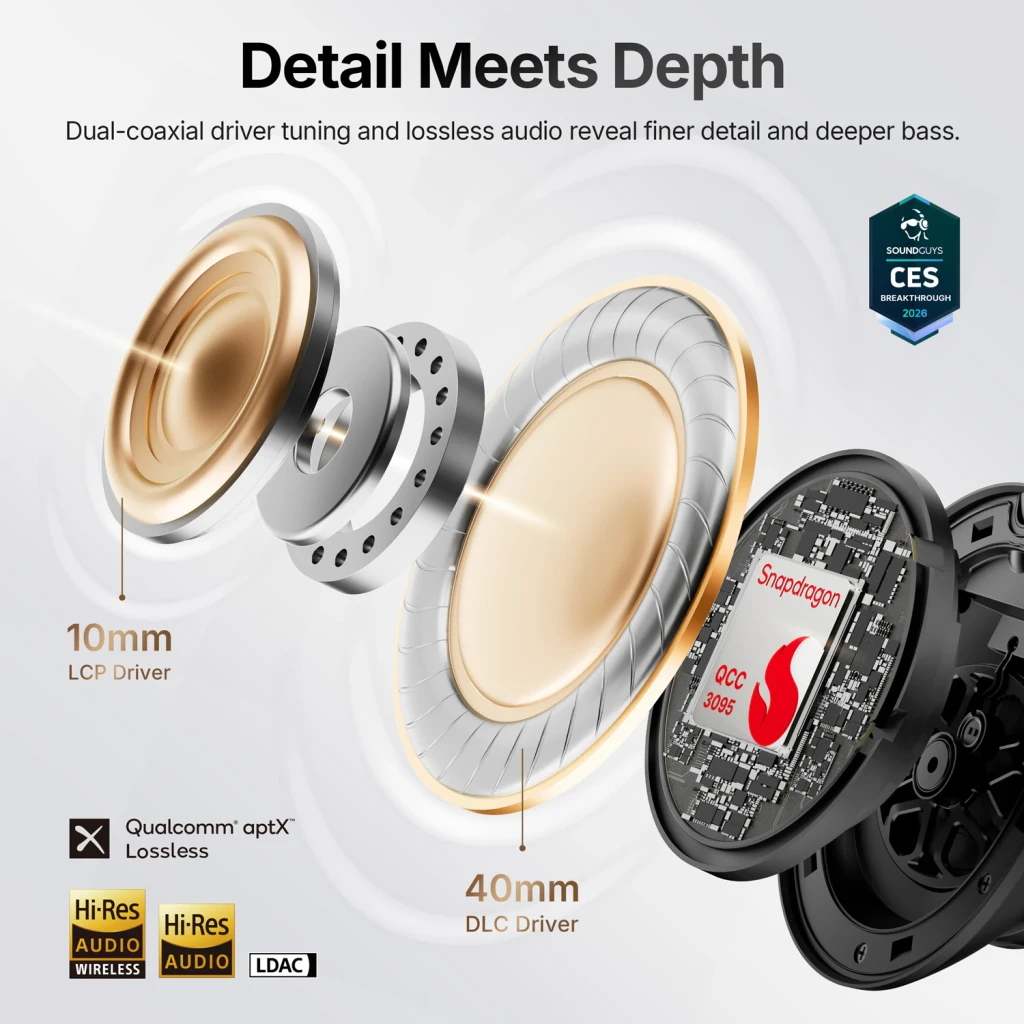 EarFun Wave Pro X Black - cuánto dura la batería en uso real