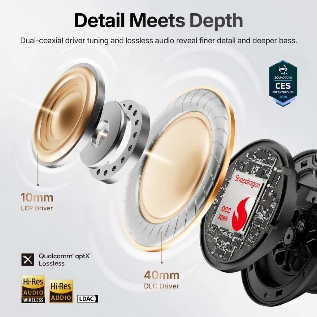 EarFun Wave Pro X Black - cuánto dura la batería en uso real