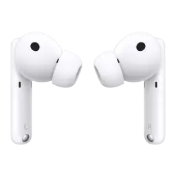 Écouteurs Honor Choice Earbuds X7 Pro Réduction de Bruit In-Ear Bluetooth 5.4 Blanc, vue avant: les deux écouteurs face à