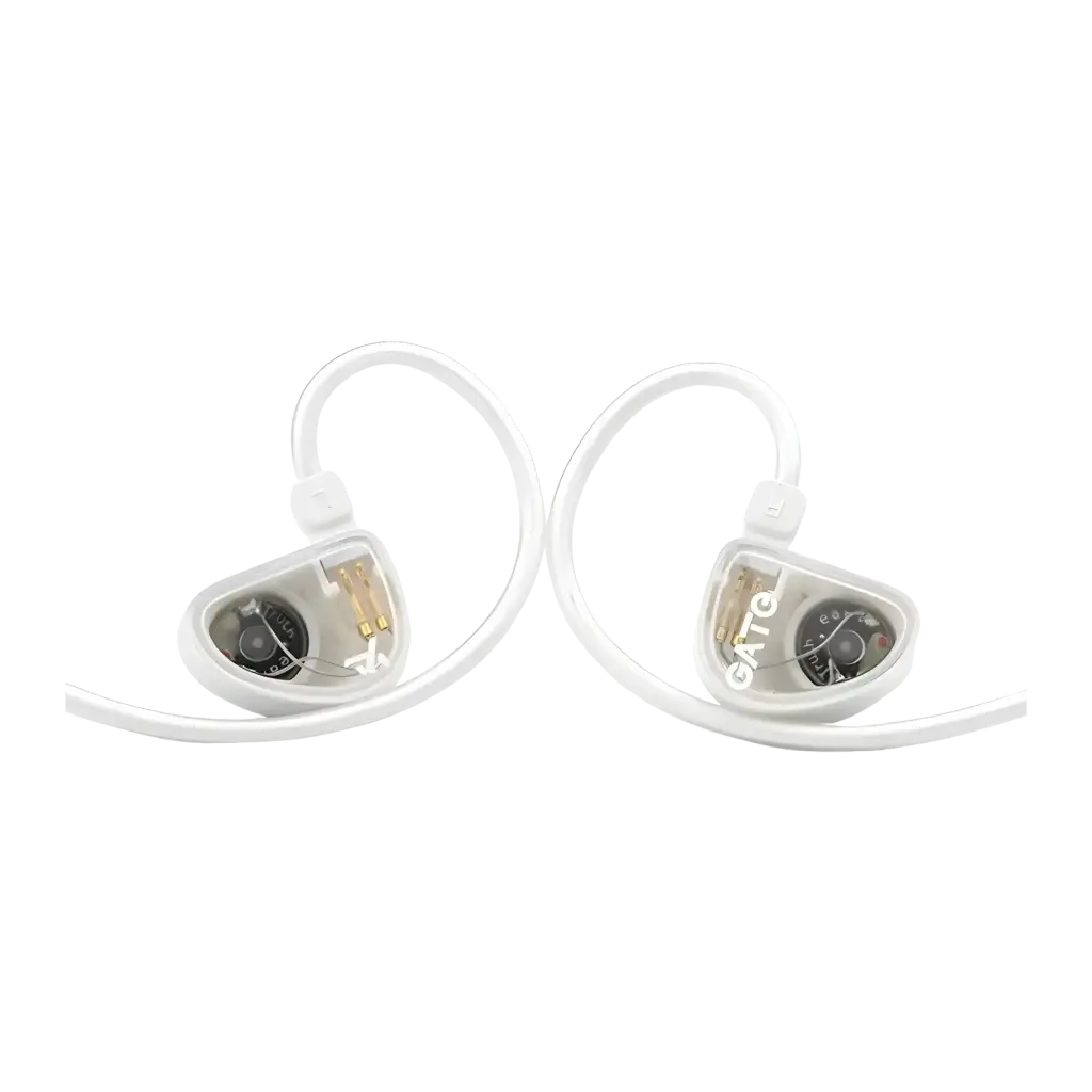 Truthear Auriculares Gate con micrófono blanco - vista principal