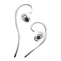Auriculares intrauditivos Truthear Gate In-Ear Cable Jack 3,5mm Blanco - 122 dB/mW