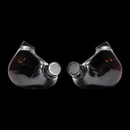 Écouteurs Truthear Zero:RED In-Ear Jack 3,5mm Double DD 10mm + 7,8mm, vue frontale: les deux écouteurs avec grille