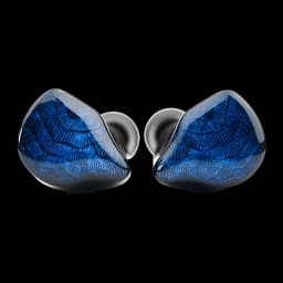 Auriculares Truthear Nova Blue In-Ear con cable (IEM) Jack 3,5mm 1DD+4BA Híbrido, vista frontal: par de auriculares