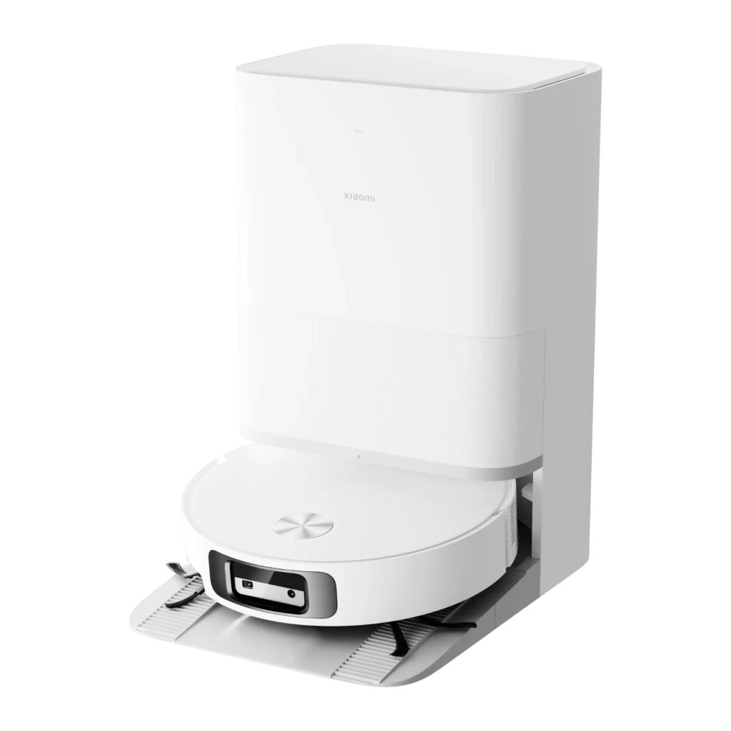 Xiaomi Robot Vacuum 6 Blanc LiDAR Cartographie Multi-Étages Rouleau Serpillière Station Omni Autonettoyage 30000Pa, vue
