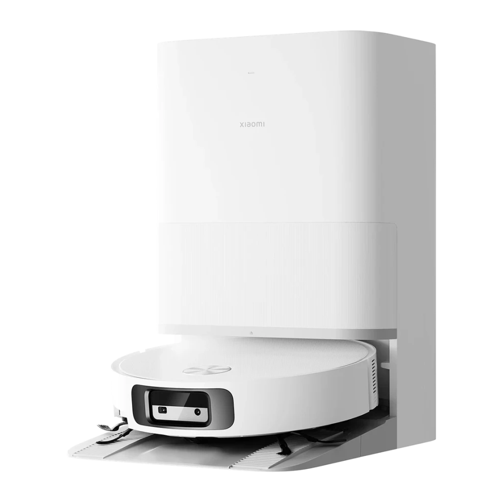 Xiaomi Robot Vacuum 6 Blanc LiDAR Cartographie Multi-Étages Rouleau Serpillière Station Omni Autonettoyage 30000Pa, vue