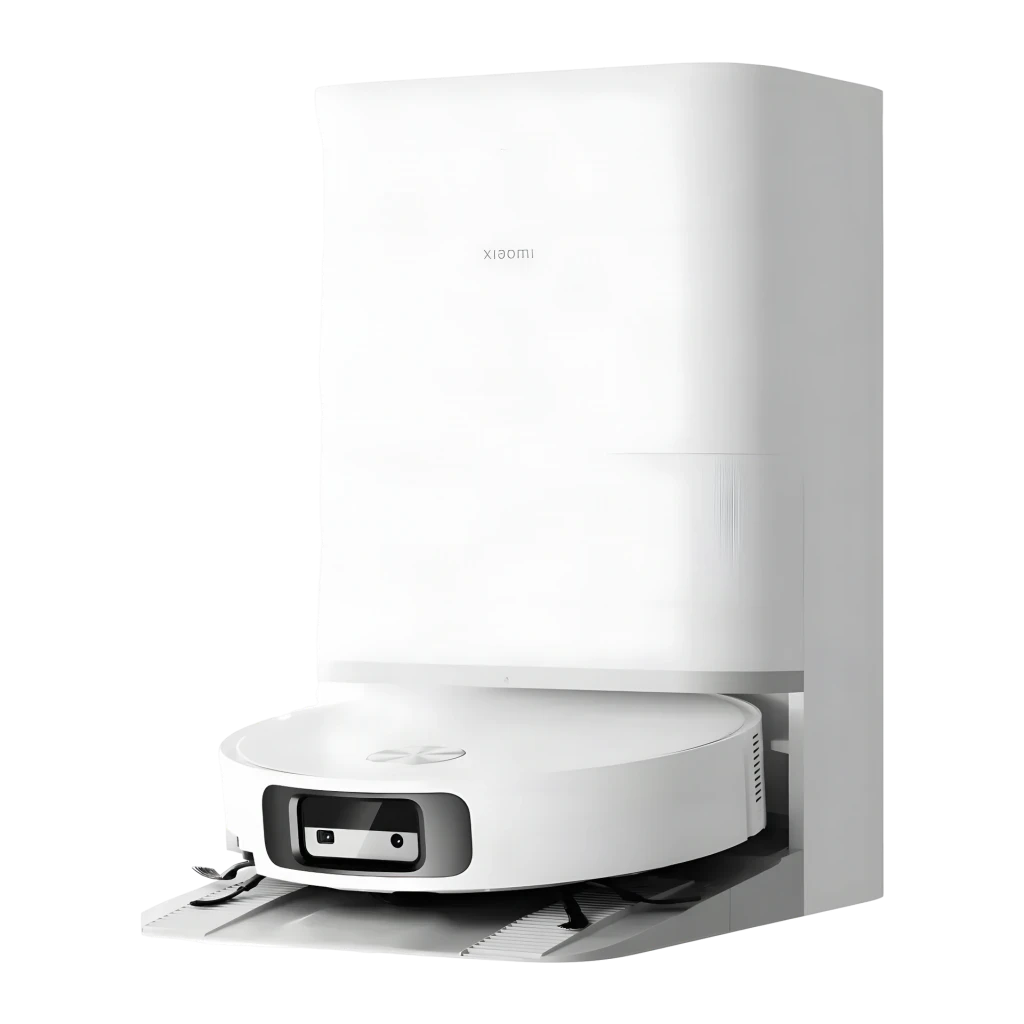 Xiaomi Robot Vacuum 6 Blanc LiDAR Cartographie Multi-Étages Rouleau Serpillière Station Omni Autonettoyage 30000Pa, vue