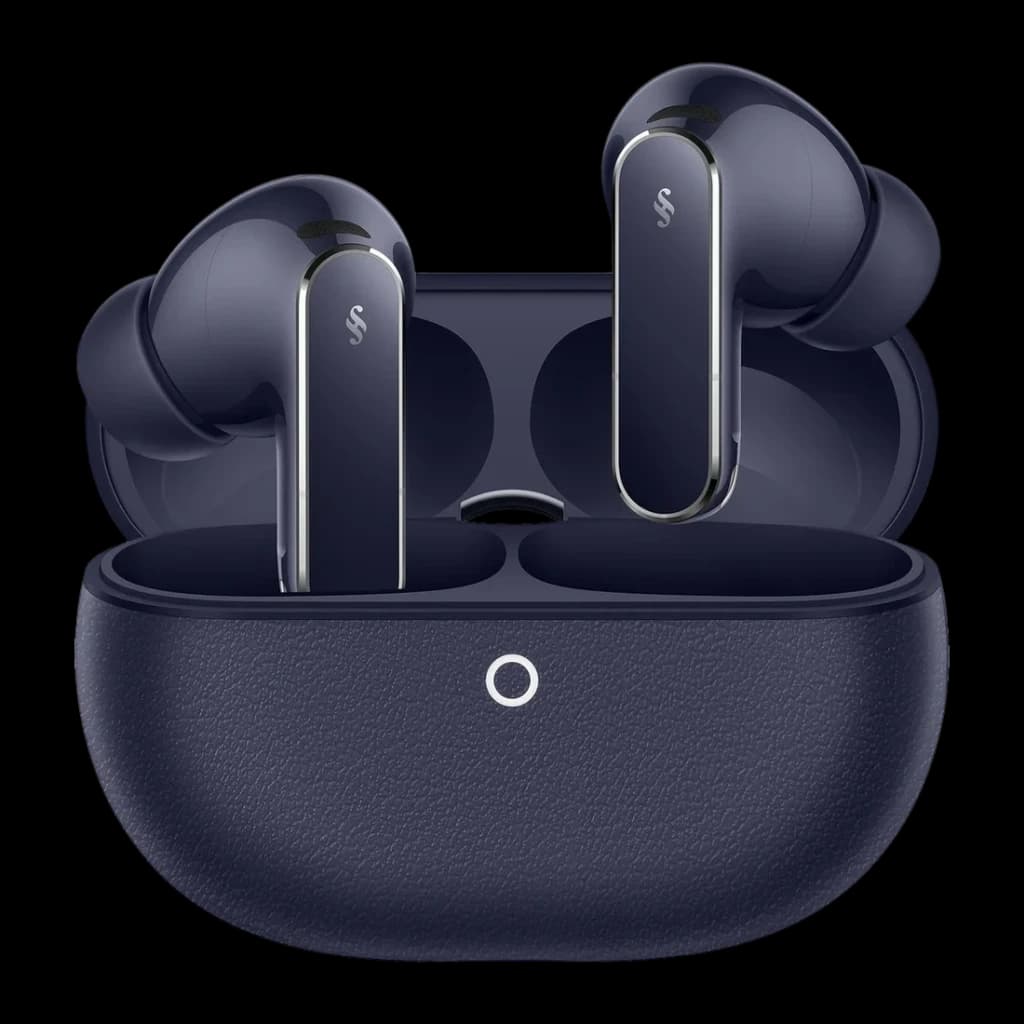 Auriculares Huawei FreeBuds Pro 5 Cancelación de Ruido IA TWS In-Ear Bluetooth 6.0 Azul, vista frontal: estuche abierto