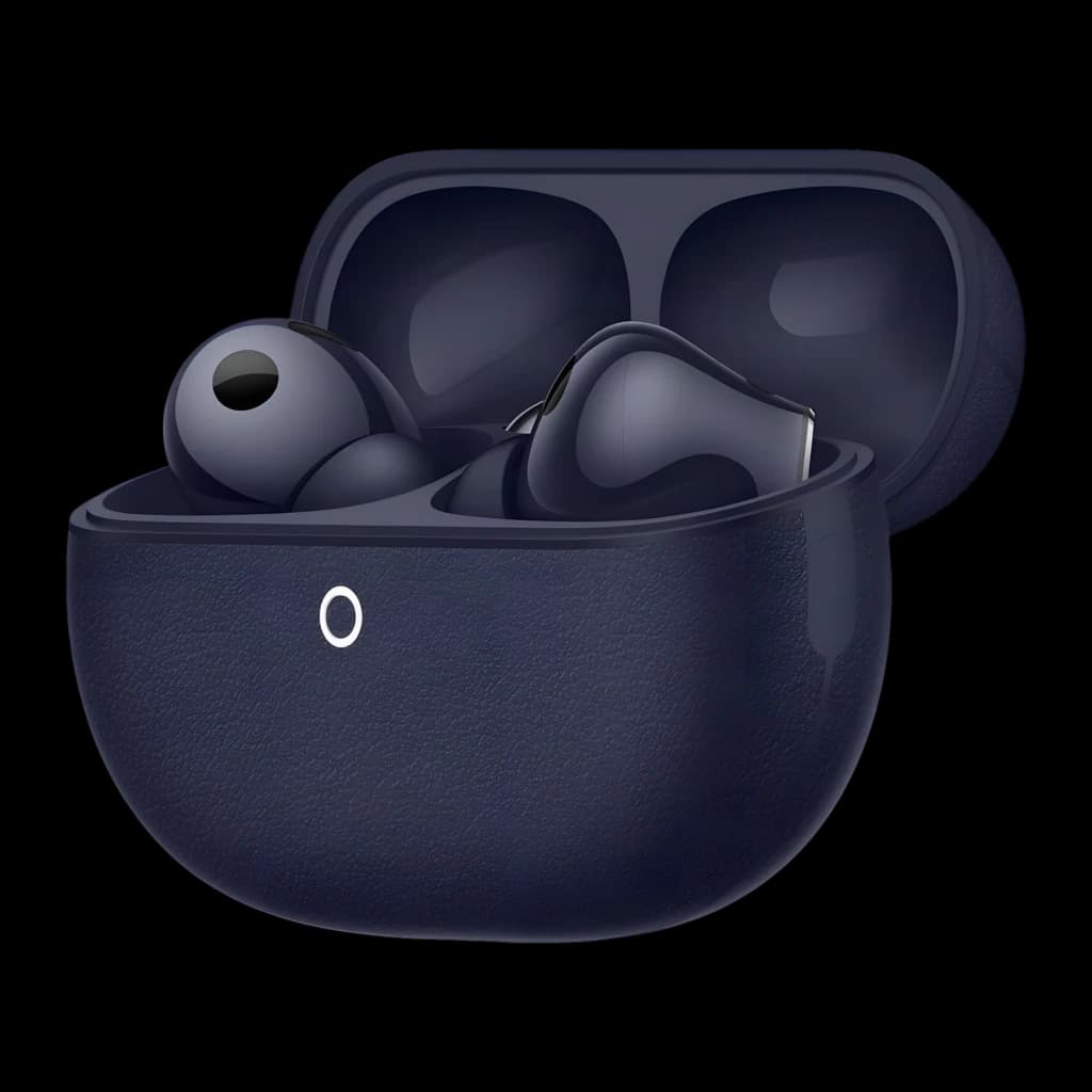 Auriculares Huawei FreeBuds Pro 5 Cancelación de Ruido IA TWS In-Ear Bluetooth 6.0 Azul, vista frontal: estuche abierto