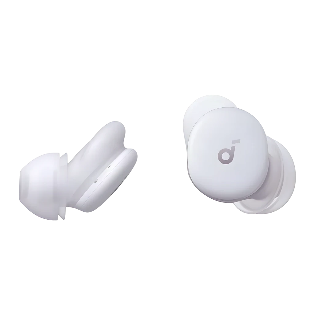 Auriculares Soundcore Sleep A30 ANC adaptativo para dormir In-Ear Bluetooth 5.4 Morado, vista par: perfil lateral izquierdo