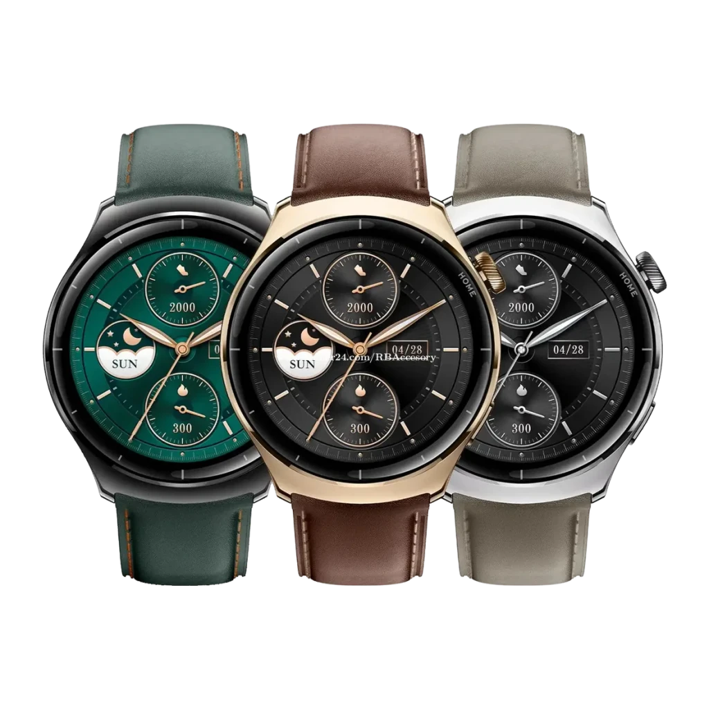 Mibro Watch Lite 3 Pro Negro GPS integrado NFC Llamadas Bluetooth, vista frontal: tres variantes de color con esfera