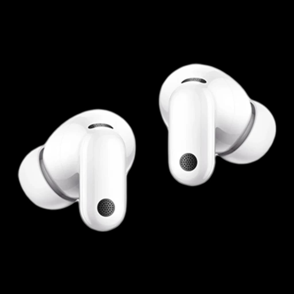 Auriculares Huawei FreeBuds Neo Cancelación de Ruido TWS Bluetooth Blanco - ambos auriculares en ángulo