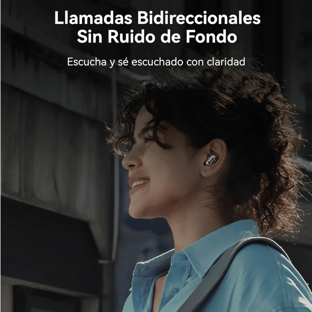 Auriculares Huawei FreeBuds Neo Rosa TWS con cancelación de ruido, diseño intraaural compacto, acabado rosa metálico y estuche a juego, conexión Bluetooth