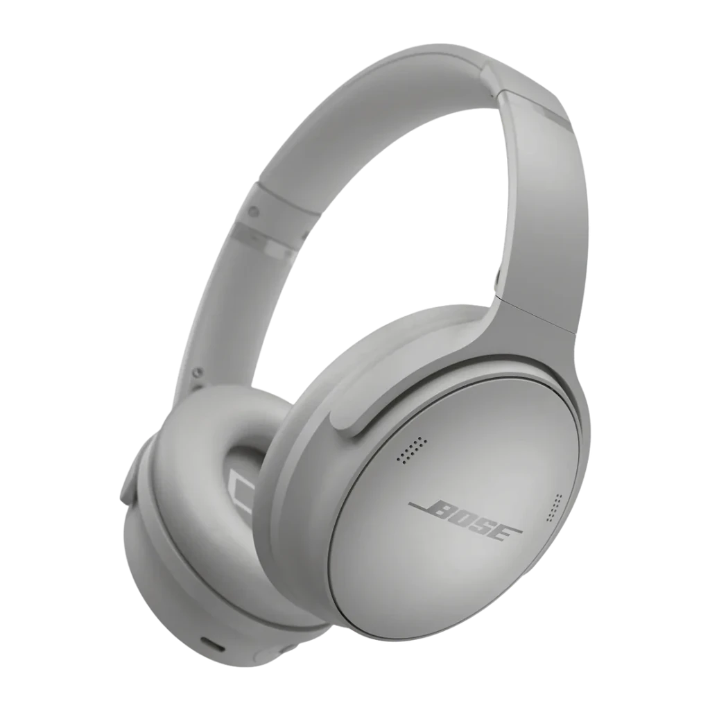 Casque Bose QuietComfort Headphones Réduction de Bruit Circum-auriculaire Bluetooth Gris, vue latérale: coussin auriculaire
