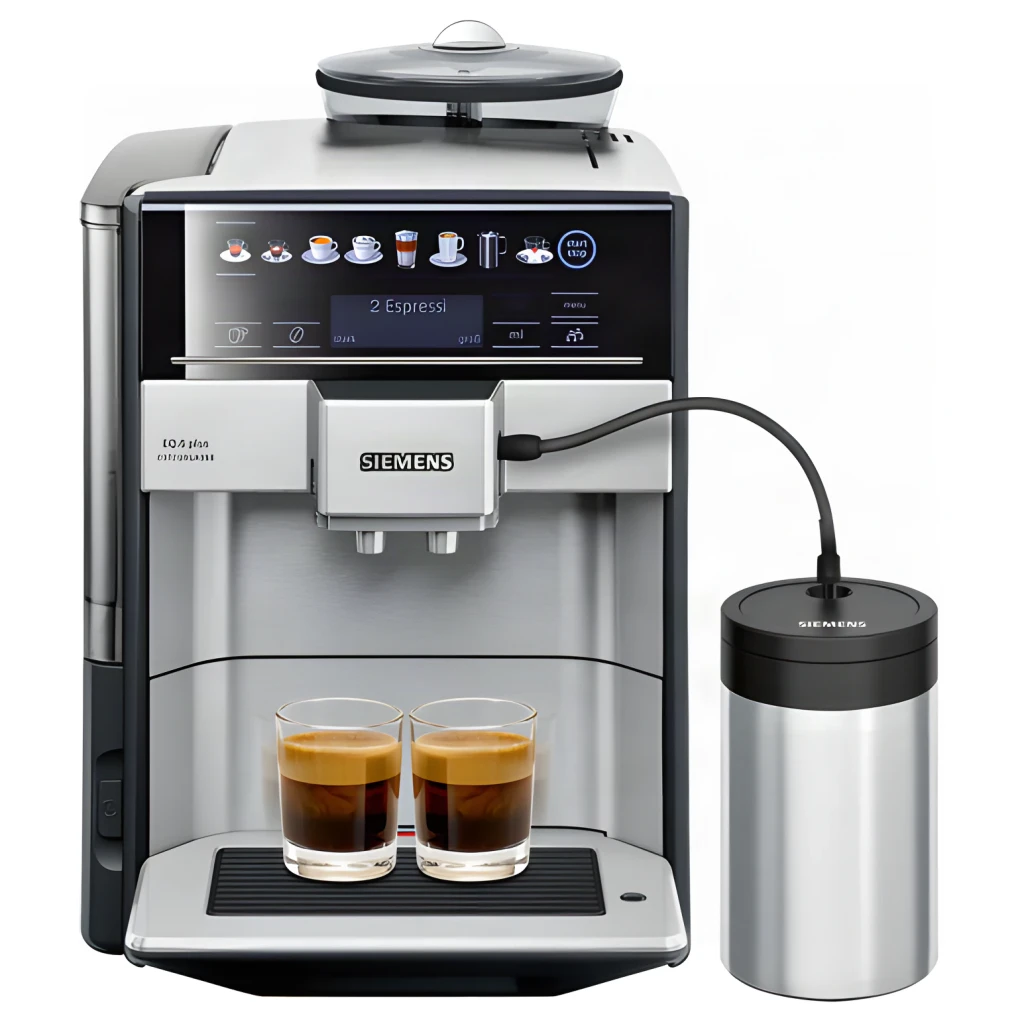 Siemens Cafetera Espresso Eq 6 Plus 1 7 L 19 Bares Molinillo Integrado negro acero inoxidable - vista principal