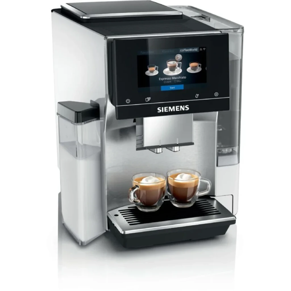 Siemens Cafetera Espresso Eq 6 Plus 1 7 L 19 Bares Molinillo Integrado negro acero inoxidable - café de entrada = Granos de