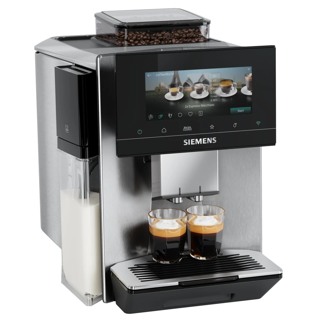 Siemens Cafetera Espresso Eq 6 Plus 1 7 L 19 Bares Molinillo Integrado negro acero inoxidable - bebidas disponibles =