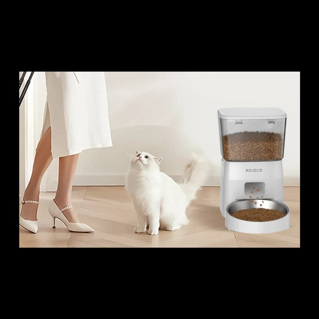 Rojeco 2L Automatic Cat Feeder Button Version - détail 4
