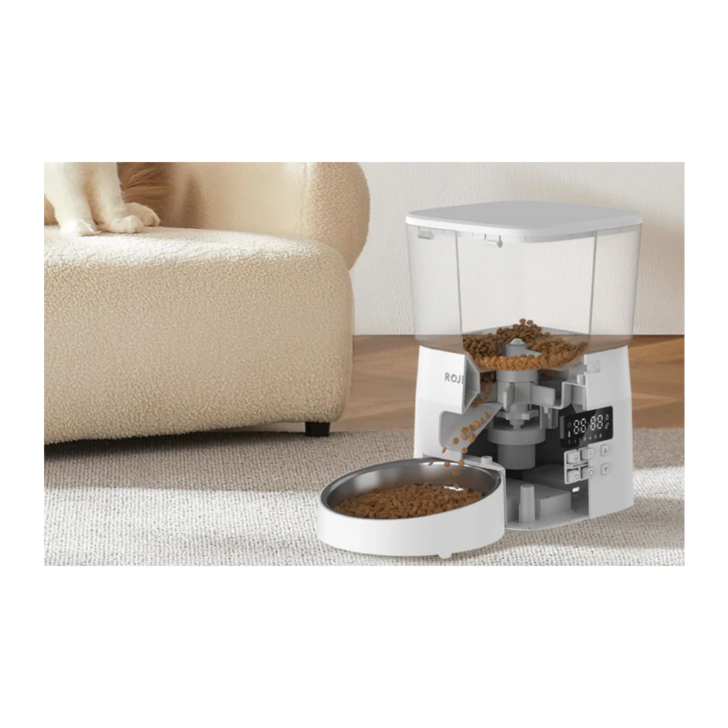 Rojeco 2L Automatic Cat Feeder Button Version - détail 3