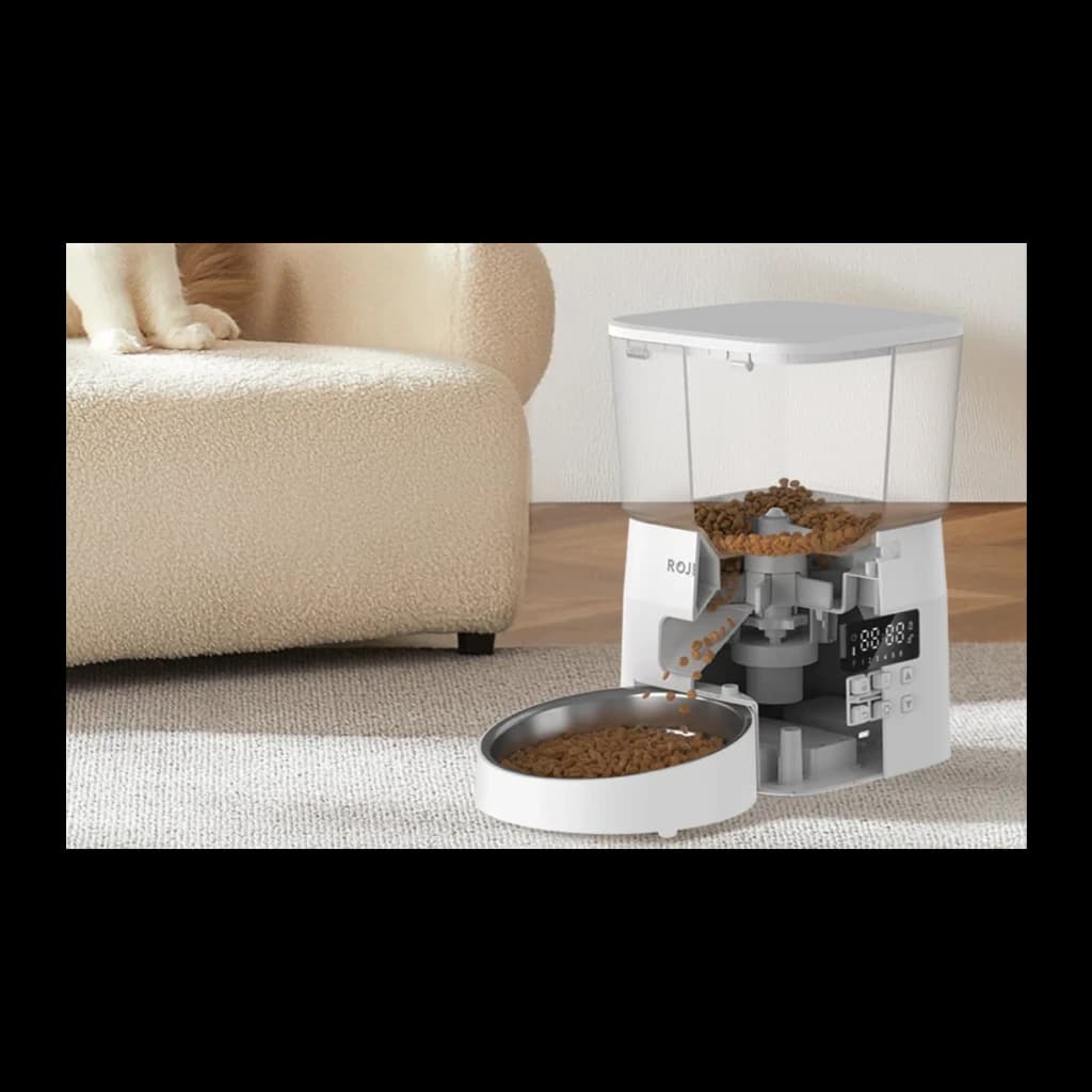 Rojeco 2L Automatic Cat Feeder Button Version - détail 3