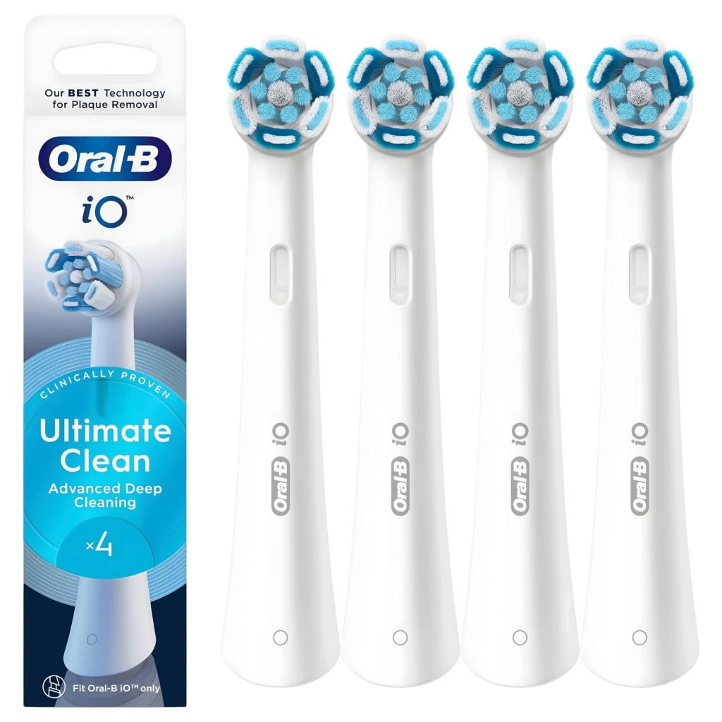 Oral-B Cabezales de recambio iO Ultimate Clean Blanco - vista principal