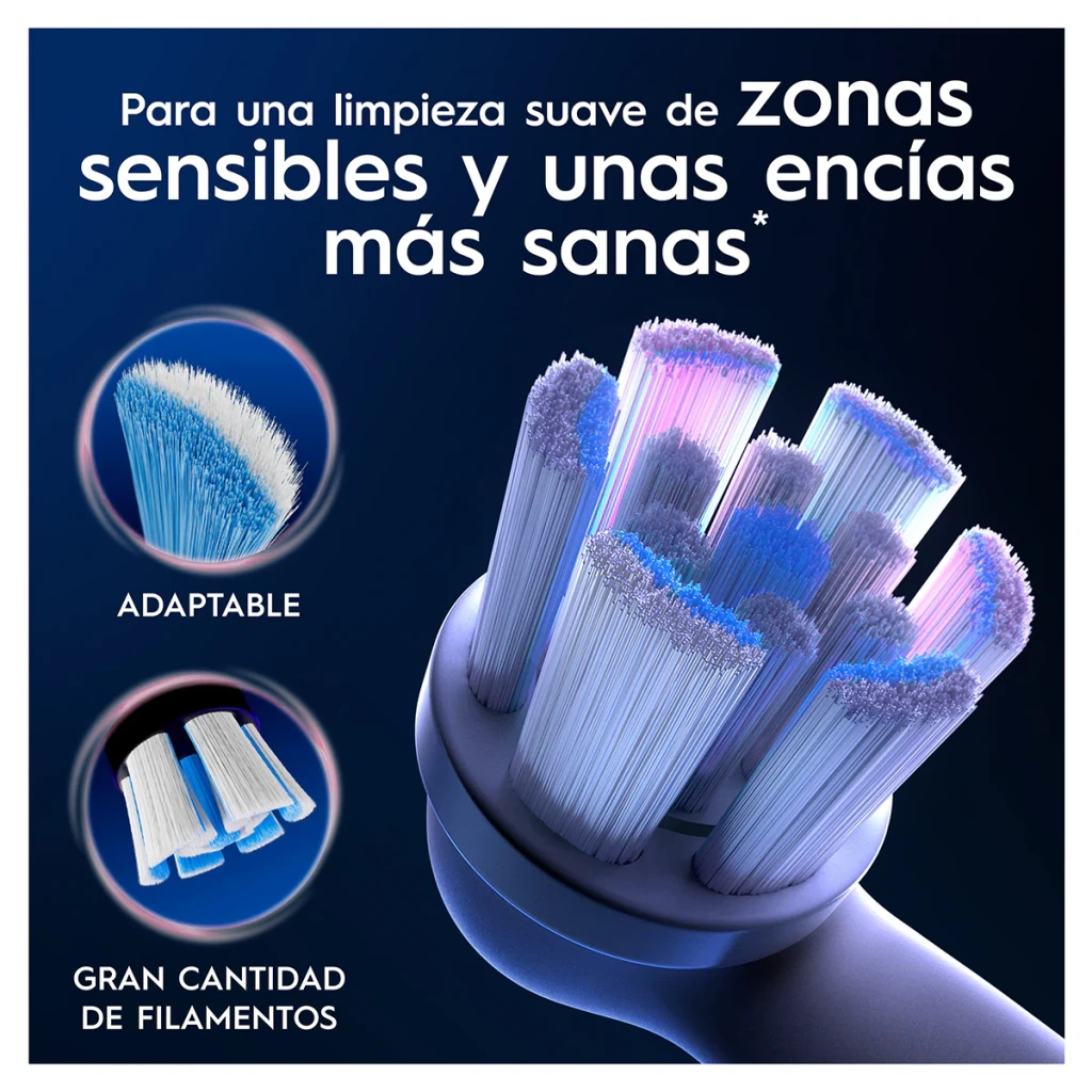 Oral-B Cabezales de recambio iO Gentle Care Blanco - detalhe 4