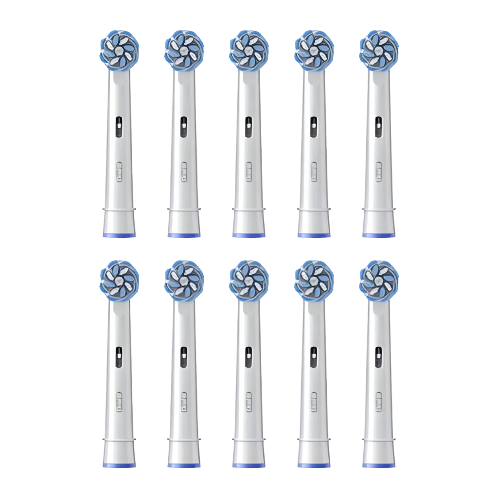 Oral-B Cabezales de recambio Pro Sensitive Clean marron y blanco - detalle
