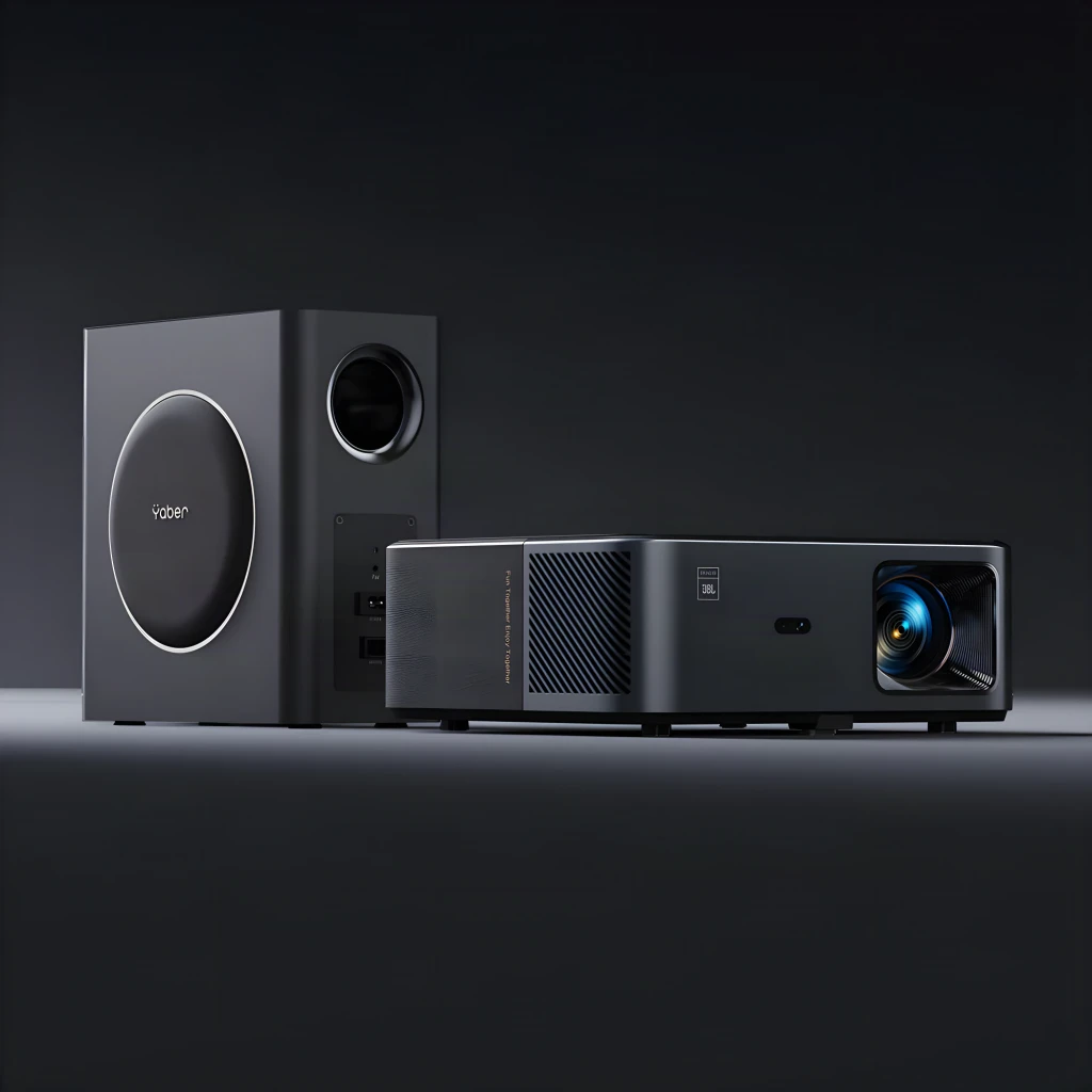 Yaber Proyector K2s Pro LCD Full HD 1080p con altavoces JBL y subwoofer Negro - detalhe 4