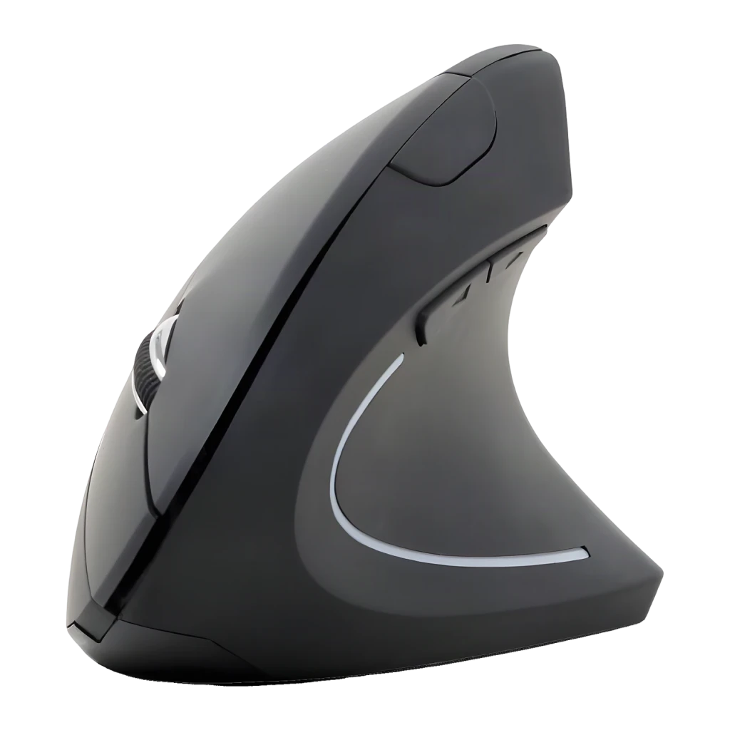 Gembird musw ergo 0 raton ergonomico inalambrico 1600dpi noir - vue principale