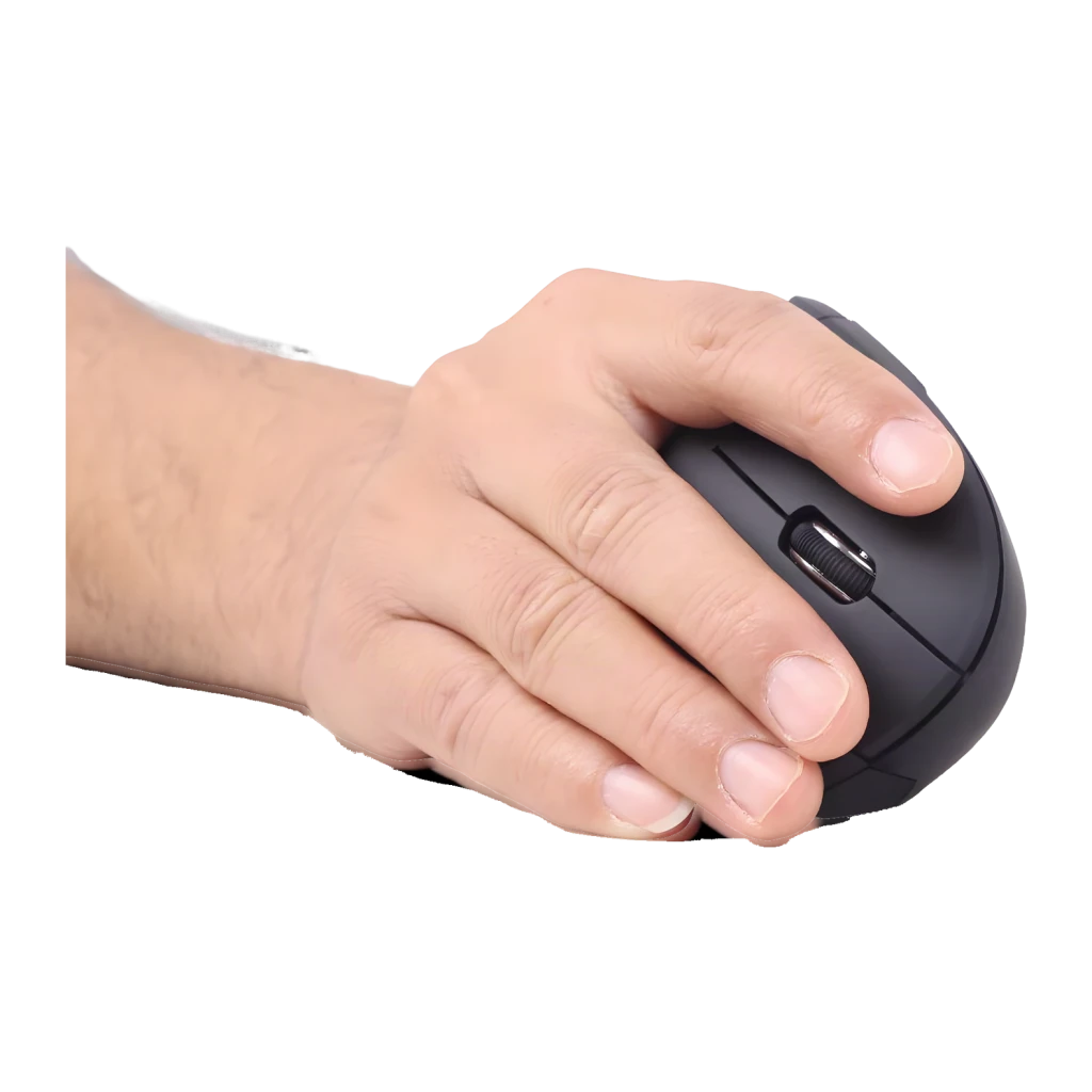 Gembird musw ergo 0 raton ergonomico inalambrico 1600dpi noir - vue 5