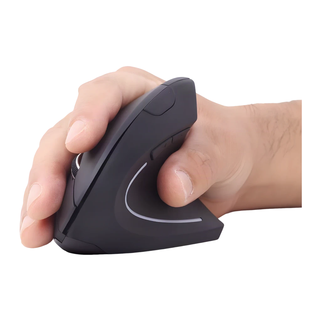 Gembird musw ergo 0 raton ergonomico inalambrico 1600dpi noir - vue 4