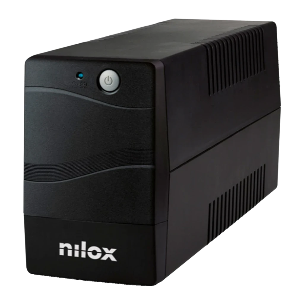 Nilox SAI Premium Line Interactive 1200 VA noir - vue principale