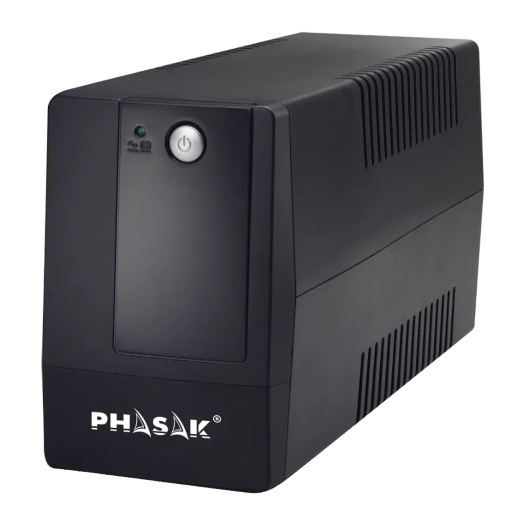 Nilox SAI Premium Line Interactive 1200 VA noir - vue 2