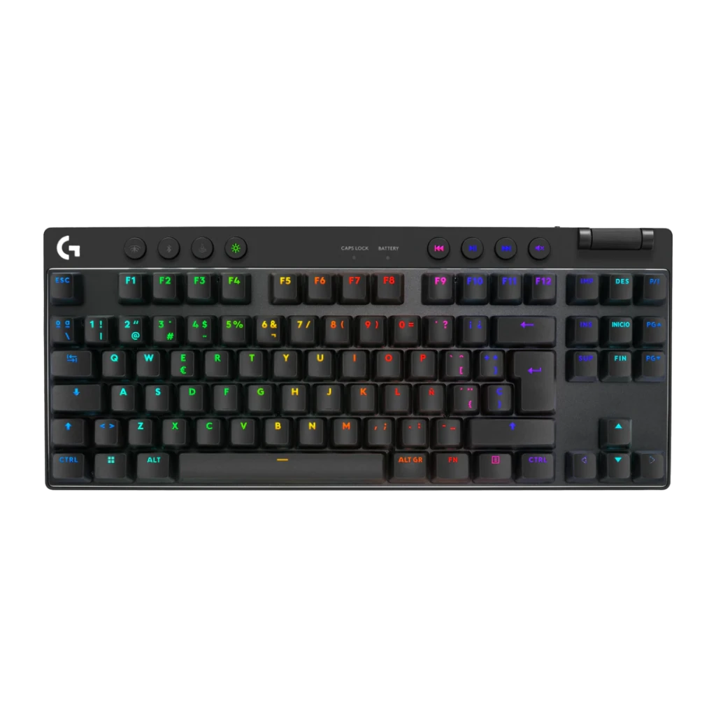 Logitech G Teclado PRO X TKL Lightspeed Inalámbrico Gaming Negro - vue 2