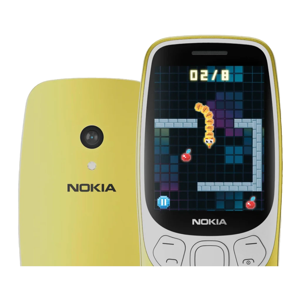 HMD Nokia 3210 dourado - vista 3