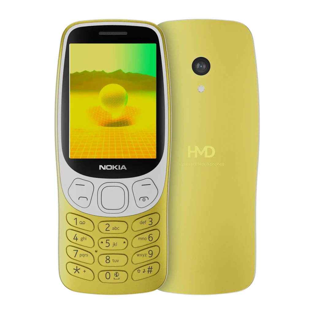 HMD Nokia 3210 dourado - vista 2