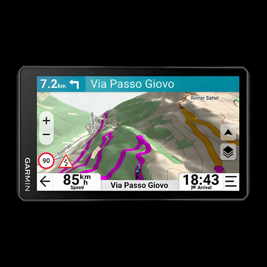 Navigateur GPS Garmin zūmo XT3 6 pouces Noir Batterie Li-Ion, écran: carte 3D d'itinéraire montagneux avec indication
