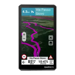 Navigateur GPS Garmin zūmo XT3 6 pouces Noir Batterie Li-Ion, écran: carte 3D avec itinéraire magenta et navigation active