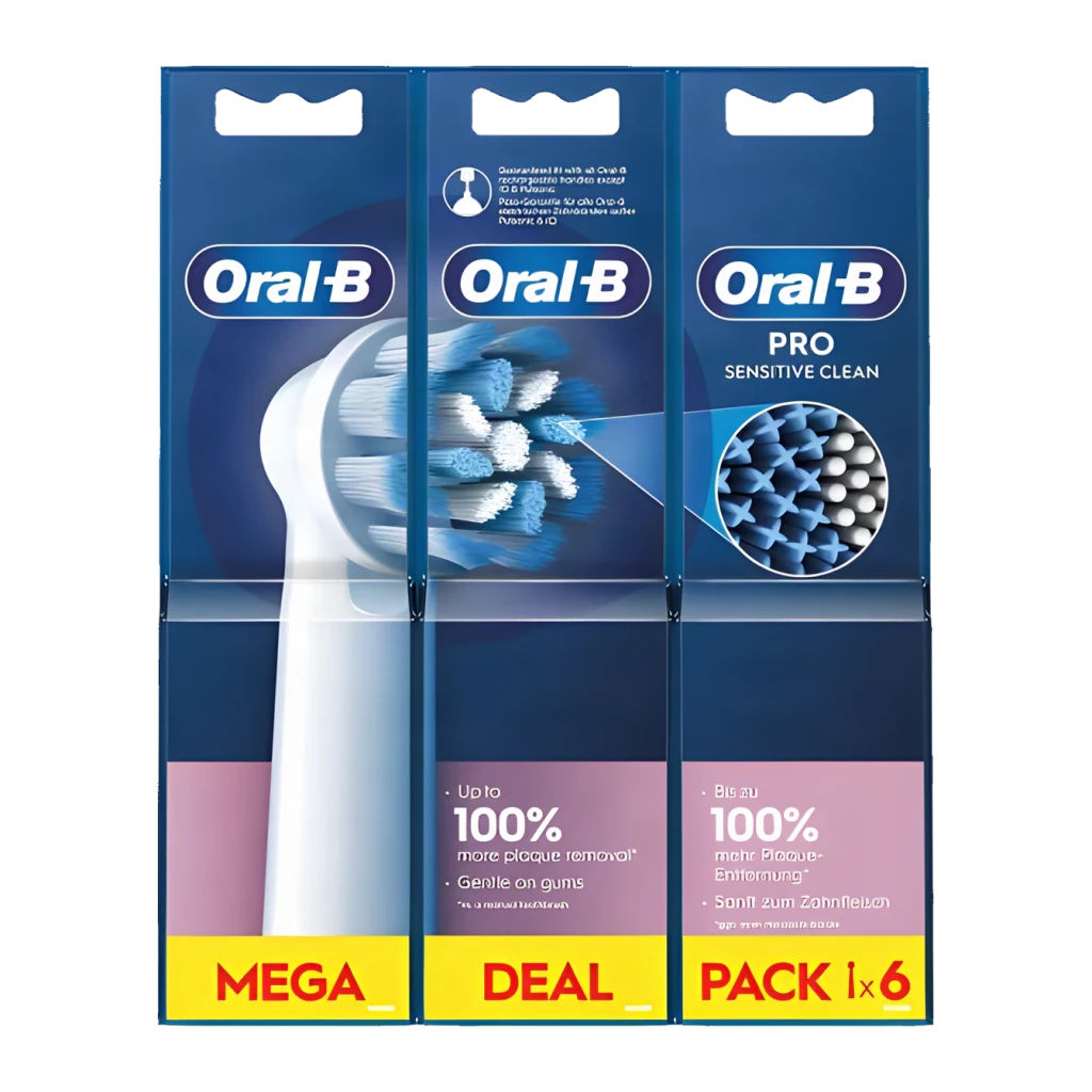 Oral-B Recambios Cepillo Dental Eléctrico Sensitive Clean - Pack De 6 6 Ct - Imagen 3
