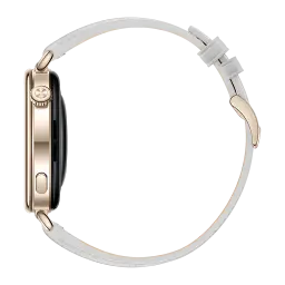 Huawei Watch GT 7 41mm Cinzento NFC Bateria 14 Dias Chamadas Bluetooth, lateral: caixa dourada, coroa giratória e bracelete