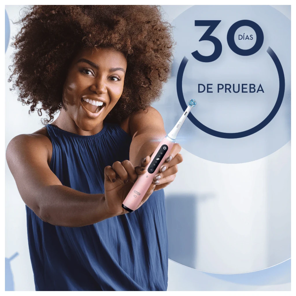 Oral-B Cepillo de dientes eléctrico iO 5s Negro y Rosa - detalle 5