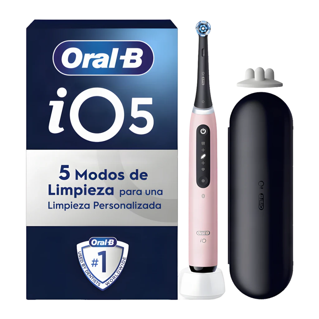Oral-B Cepillo de dientes eléctrico iO 5s Negro y Rosa - detalle