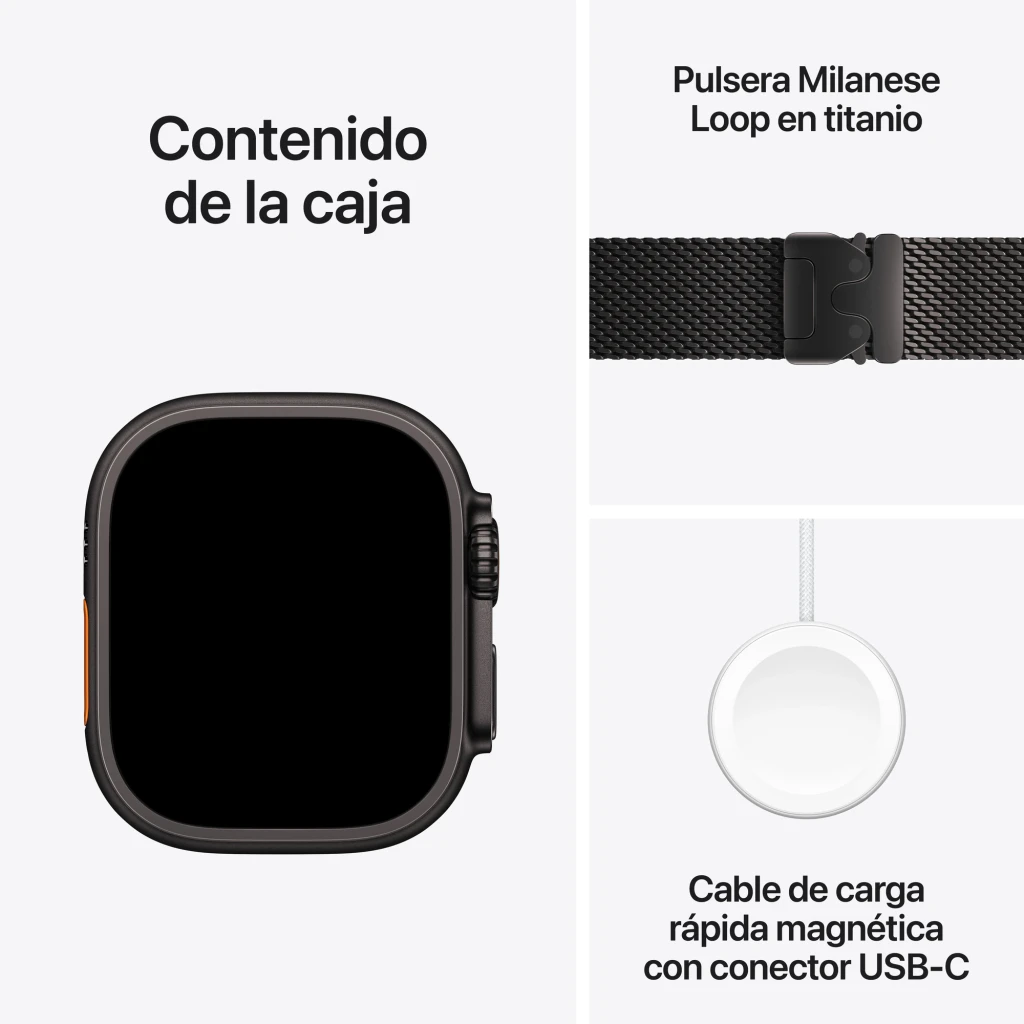 Apple Smartwatch Watch Ultra 3 49 mm 5G Negro 64gb - detalhe 2